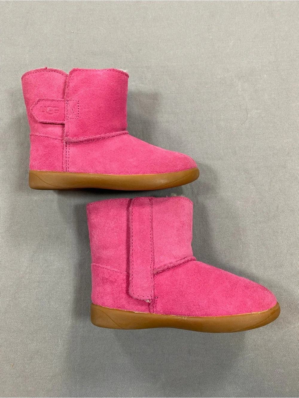 Ugg Cozy Fleece-Lined Pink Suede Boots